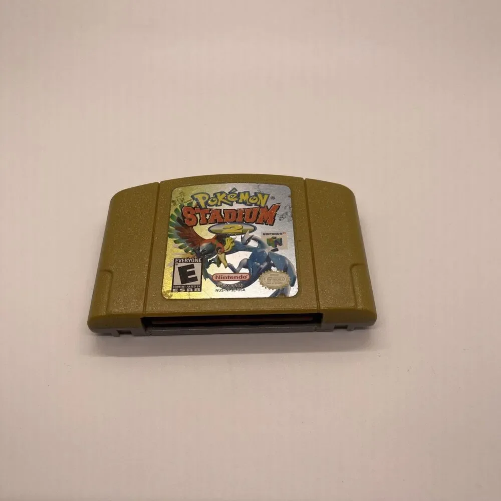 Nintendo 64 N64 - Pokemon Stadium 2 - Authentic -Cart Only - Tested/Working